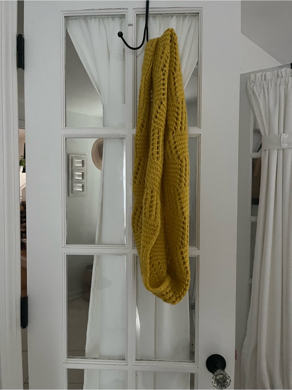 Mustard Yellow infinity scarf